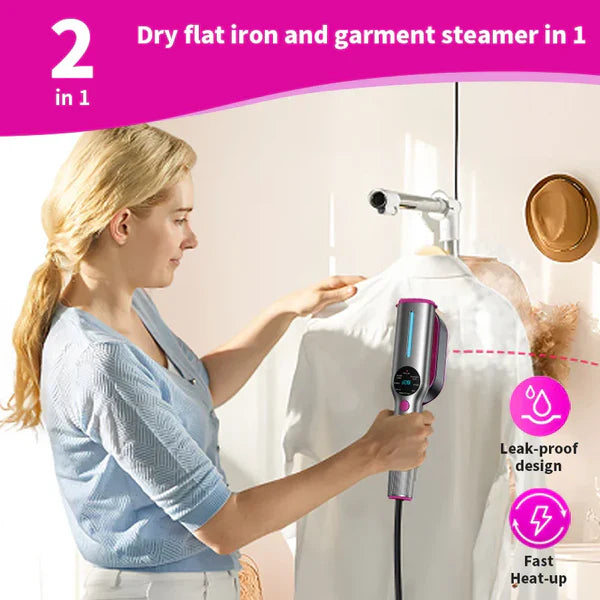 Dr Flash 2-in-1 Garment Steamer Iron