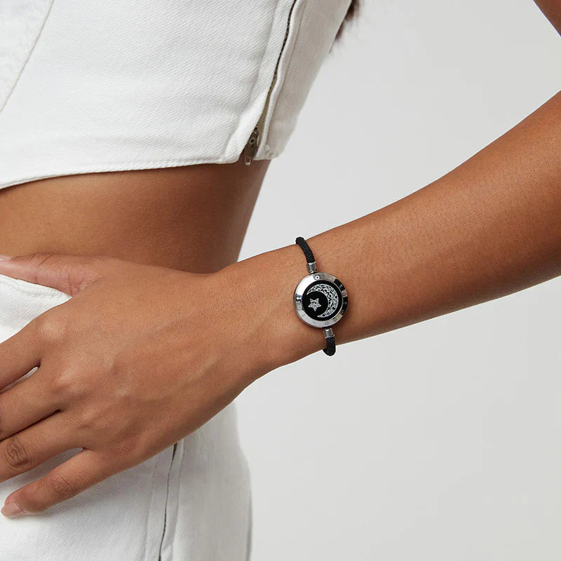 Sun & Moon Touch Bracelets with Milan Rope