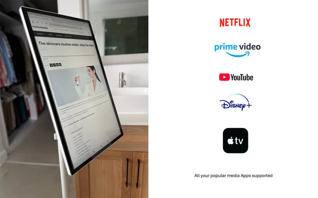 The Flex Series 27-inch Movable Smart Screen