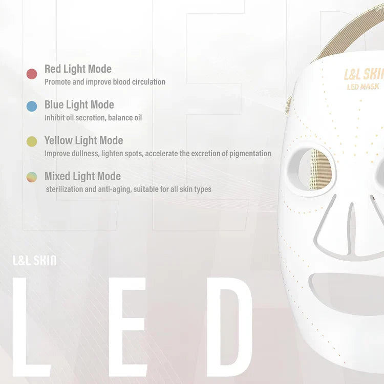 LUMI LED Light Therapy Skincare Mask