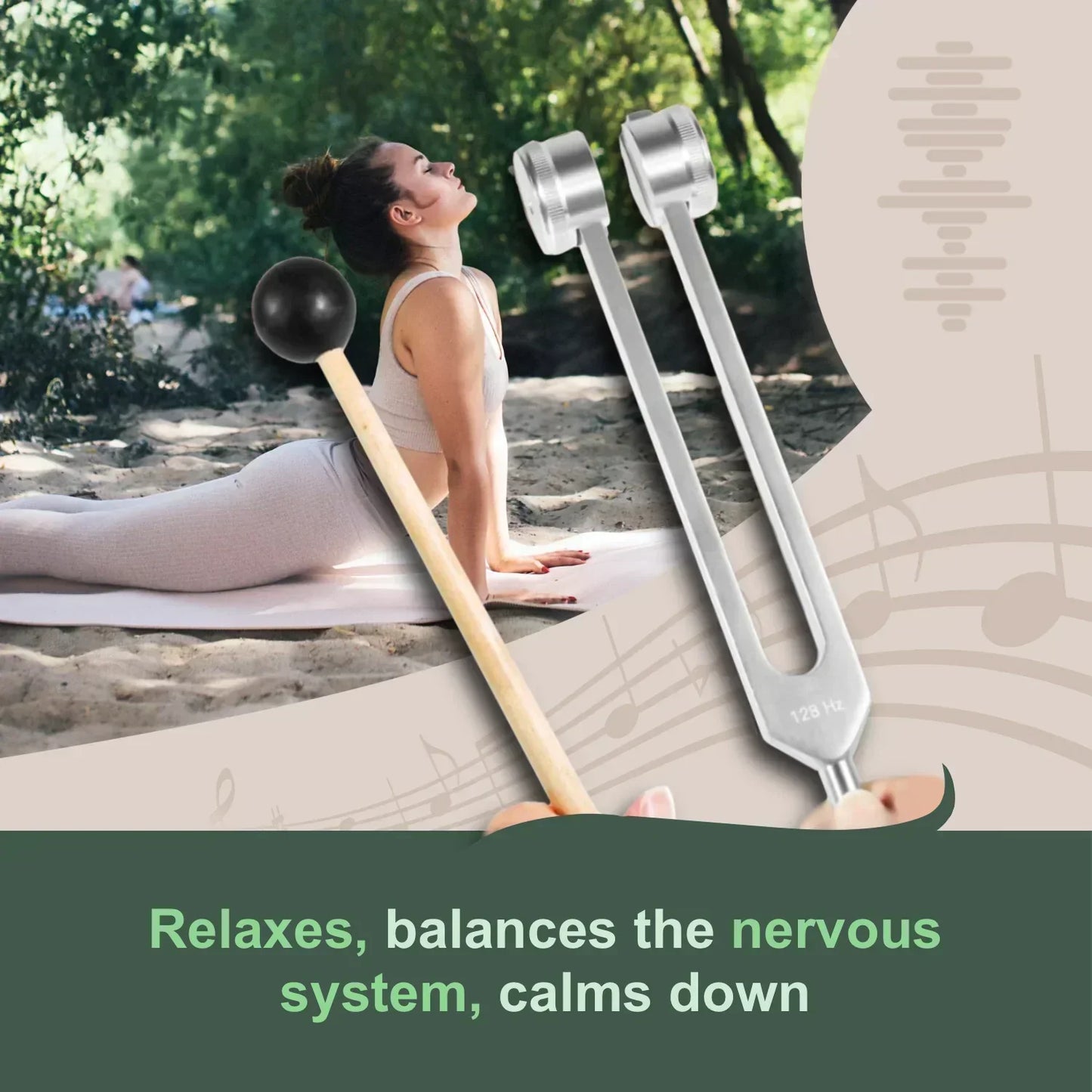 128 Hz Healing Instrument
